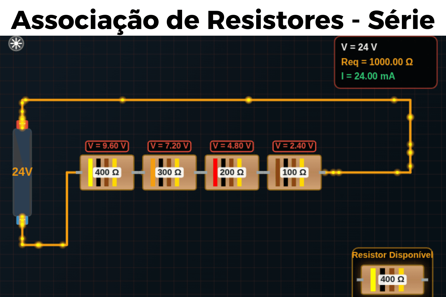Associação de Resistores em Série